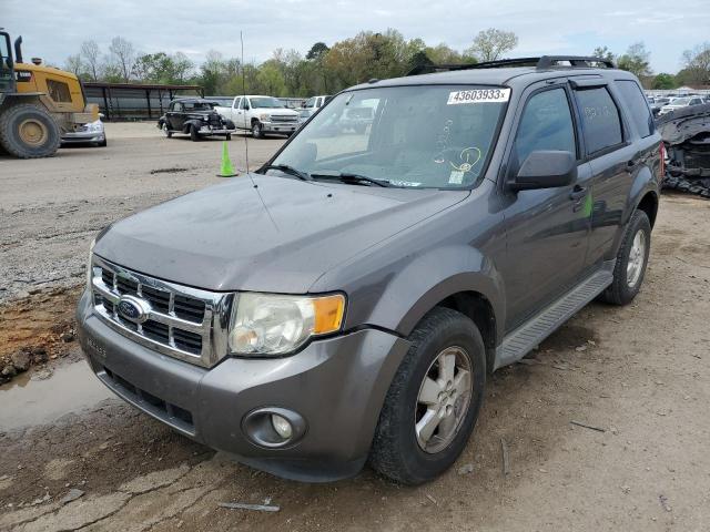 1FMCU0DGXBKB51259 - 2011 FORD ESCAPE XLT GRAY photo 1