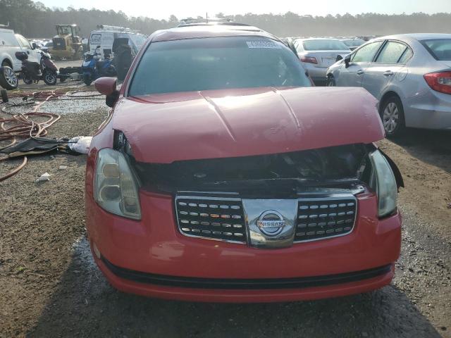 1N4BA41E45C873382 - 2005 NISSAN MAXIMA SE RED photo 5