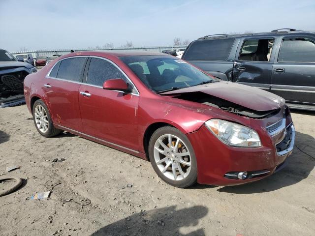 1G1ZE5E16BF268650 - 2011 CHEVROLET MALIBU LTZ 红色 照片 4