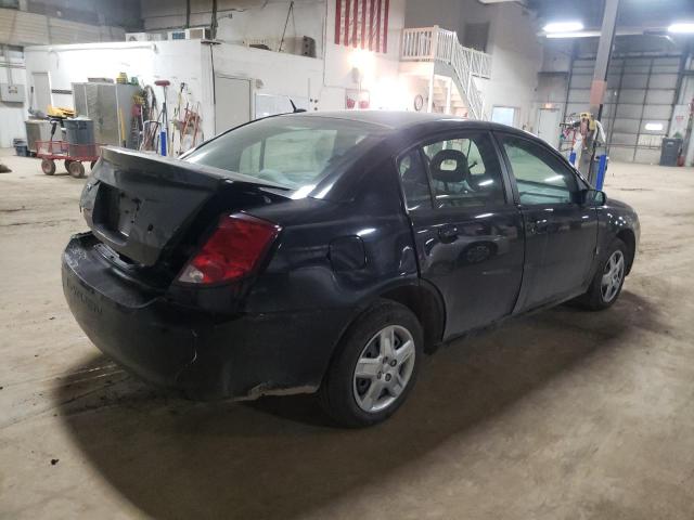 1G8AJ55F37Z109872 - 2007 SATURN ION LEVEL 2 BLACK photo 3