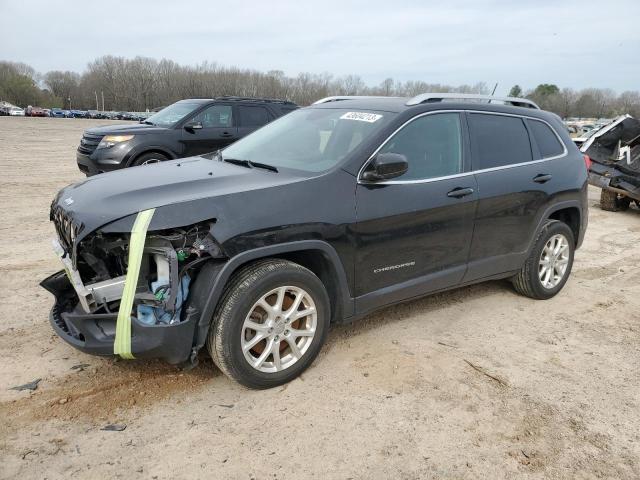 1C4PJLCB6FW690644 - 2015 JEEP CHEROKEE LATITUDE BLACK photo 1