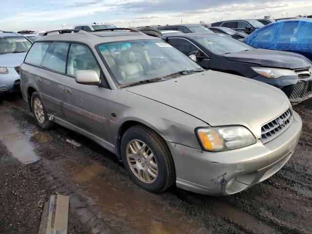 4S3BH806537622688 - 2003 SUBARU LEGACY OUTBACK H6 3.0 LL BEAN SILVER photo 4