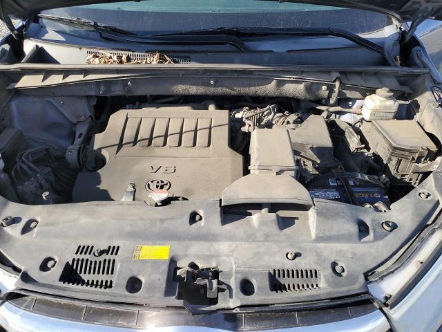 5TDJKRFH6GS501742 - 2016 TOYOTA HIGHLANDER XLE 蓝色 照片 12