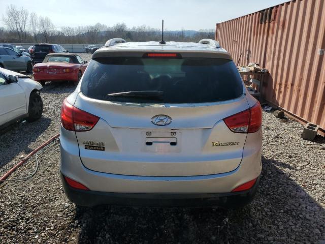 KM8JU3AC3BU175692 - 2011 HYUNDAI TUCSON GLS SILVER photo 6