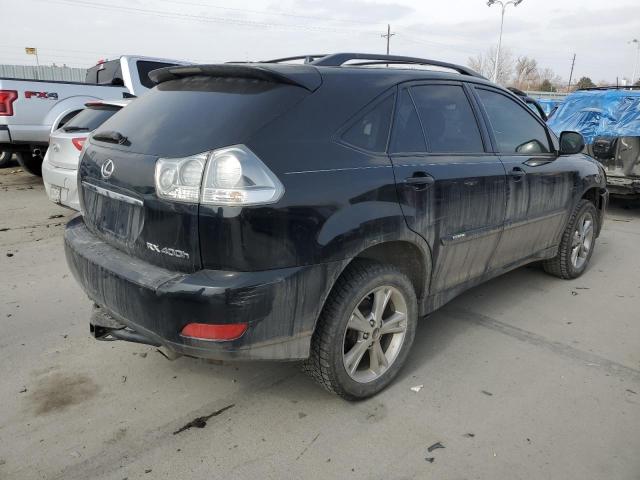 JTJHW31U272016751 - 2007 LEXUS RX 400H BLACK photo 3