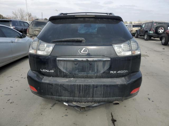 JTJHW31U272016751 - 2007 LEXUS RX 400H BLACK photo 6