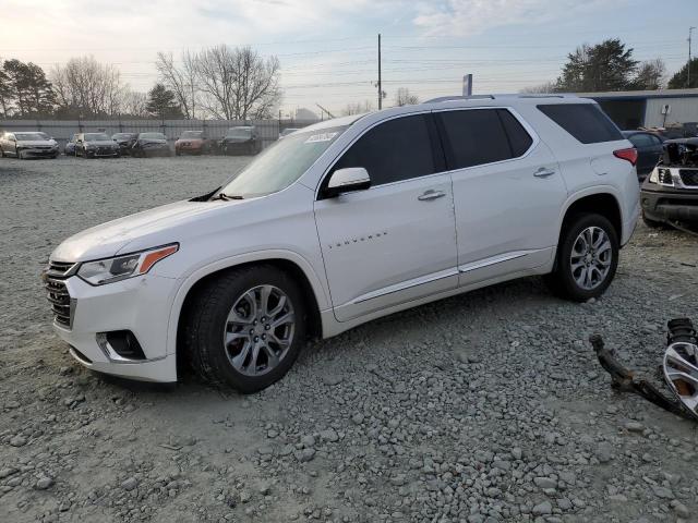 1GNEVJKW1JJ109911 - 2018 CHEVROLET TRAVERSE PREMIER WHITE photo 1