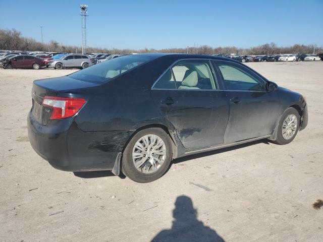 4T4BF1FK1ER431535 - 2014 TOYOTA CAMRY L BLACK photo 3