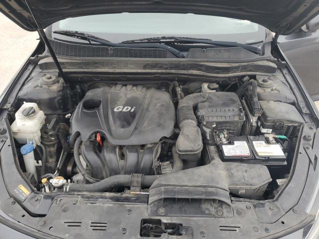 KNAGM4A79F5639587 - 2015 KIA OPTIMA LX CHARCOAL photo 11