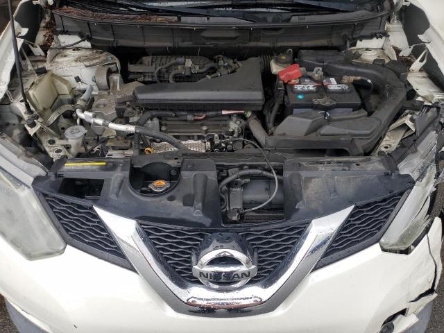 5N1AT2ML5FC777322 - 2015 NISSAN ROGUE S WHITE photo 12