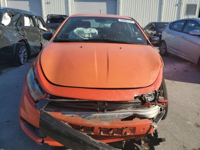 1C3CDFBB8FD344846 - 2015 DODGE DART SXT ORANGE photo 5