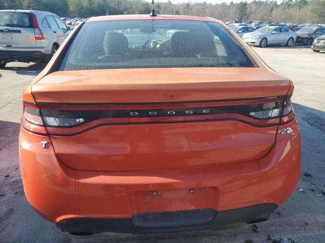 1C3CDFBB8FD344846 - 2015 DODGE DART SXT ORANGE photo 6