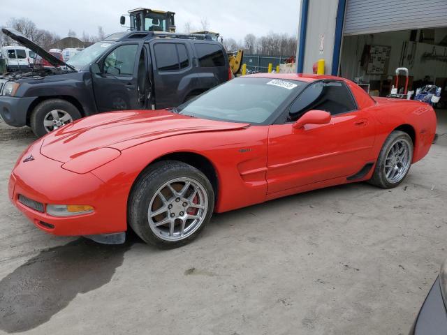 1G1YY12S225127248 - 2002 CHEVROLET CORVETTE Z06 RED photo 1