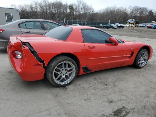 1G1YY12S225127248 - 2002 CHEVROLET CORVETTE Z06 RED photo 3