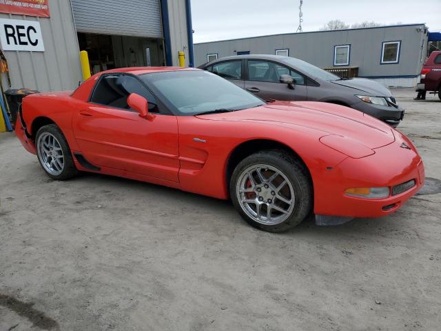 1G1YY12S225127248 - 2002 CHEVROLET CORVETTE Z06 RED photo 4