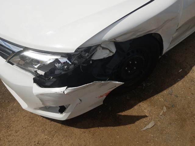 4T4BF1FK1ER438520 - 2014 TOYOTA CAMRY L WHITE photo 9