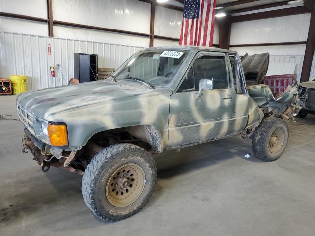 JT4RN67P1G5031754 - 1986 TOYOTA PICKUP XTRACAB RN67 DLX GREEN photo 1