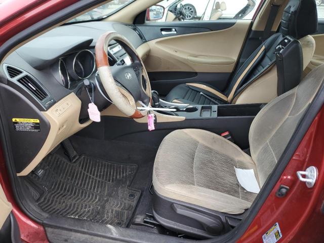 5NPEB4AC6DH678468 - 2013 HYUNDAI SONATA GLS MAROON photo 7