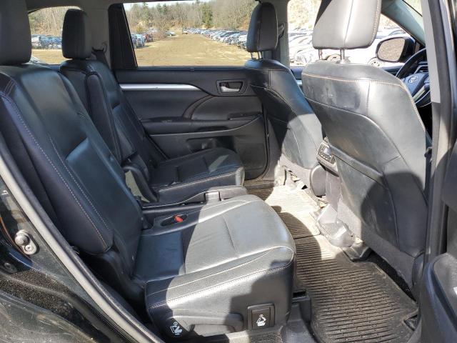 5TDJKRFH3ES068474 - 2014 TOYOTA HIGHLANDER XLE BLACK photo 10