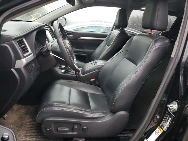 5TDJKRFH3ES068474 - 2014 TOYOTA HIGHLANDER XLE BLACK photo 7