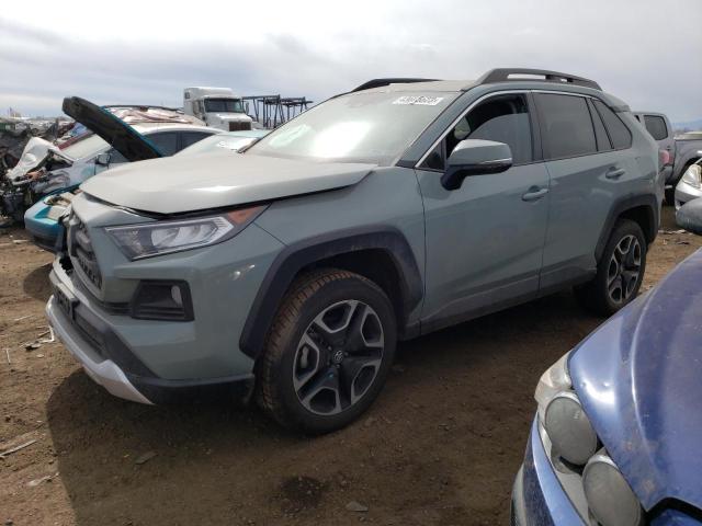 2T3J1RFV3KW050625 - 2019 TOYOTA RAV4 ADVENTURE GRAY photo 1