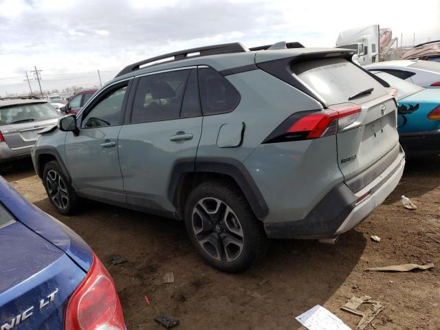 2T3J1RFV3KW050625 - 2019 TOYOTA RAV4 ADVENTURE GRAY photo 2