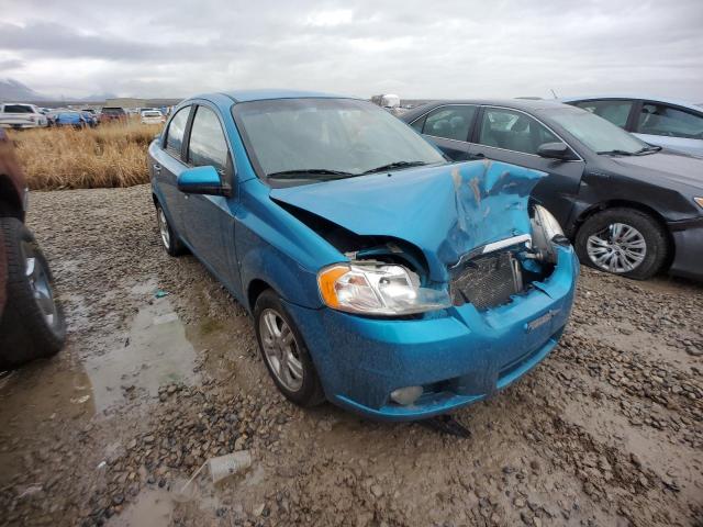 KL1TG56E59B307634 - 2009 CHEVROLET AVEO LT TEAL photo 4