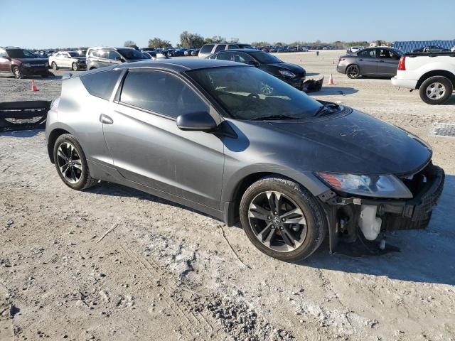 JHMZF1D42FS002739 - 2015 HONDA CR-Z SILVER photo 4