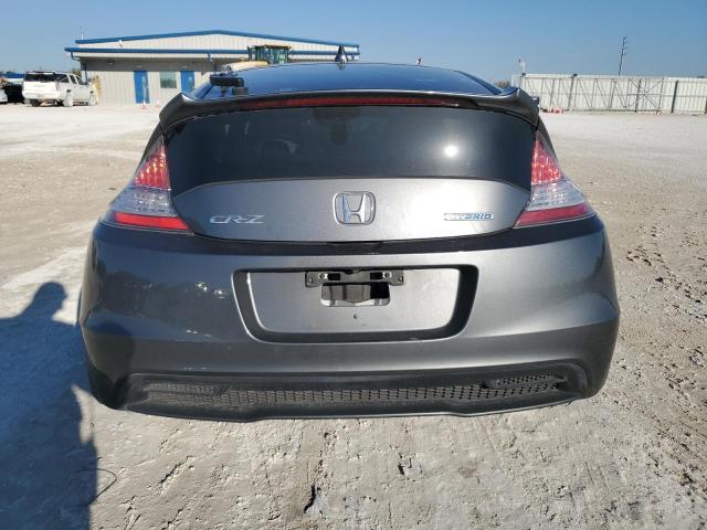 JHMZF1D42FS002739 - 2015 HONDA CR-Z SILVER photo 6