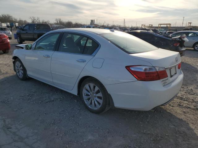 1HGCR3F87EA008309 - 2014 HONDA ACCORD EXL WHITE photo 2