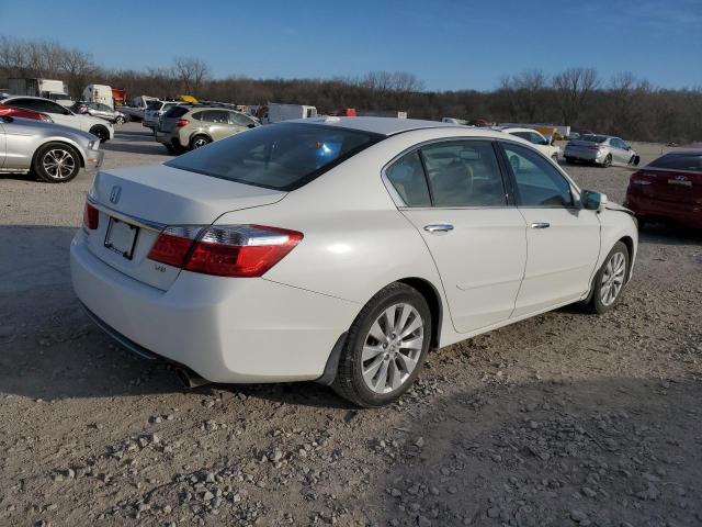 1HGCR3F87EA008309 - 2014 HONDA ACCORD EXL WHITE photo 3