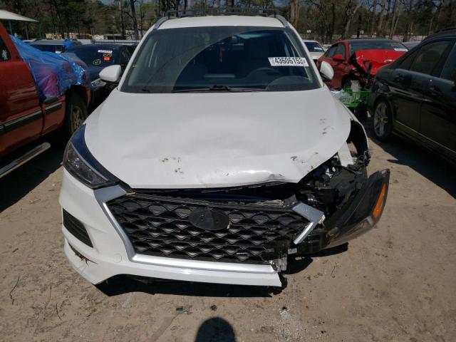 KM8J33A45MU325526 - 2021 HYUNDAI TUCSON LIMITED WHITE photo 5