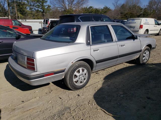 1G3AL54N8N6320296 - 1992 OLDSMOBILE CUTLASS CI BASE SILVER photo 3