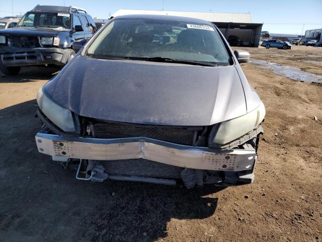 19XFB2F57EE020604 - 2014 HONDA CIVIC LX GRAY photo 5