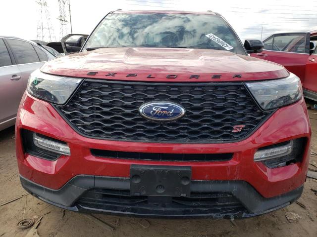 1FM5K8GC3MGB60249 - 2021 FORD EXPLORER ST RED photo 5