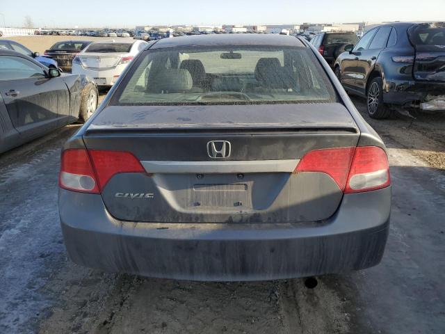 2HGFA16089H107330 - 2009 HONDA CIVIC EXL ნაცრისფერი ფოტო 6