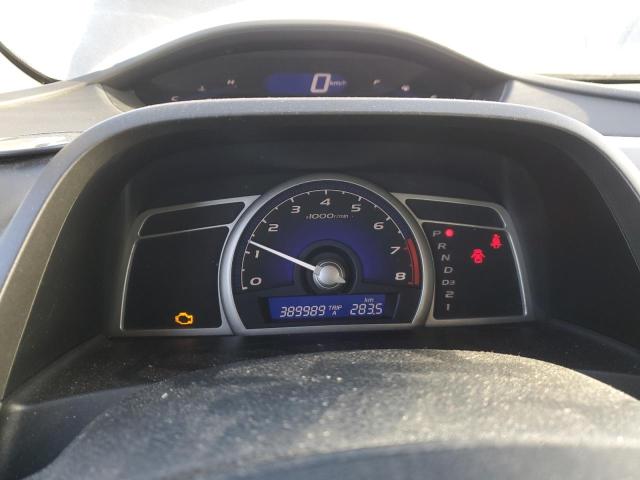 2HGFA16089H107330 - 2009 HONDA CIVIC EXL ნაცრისფერი ფოტო 9