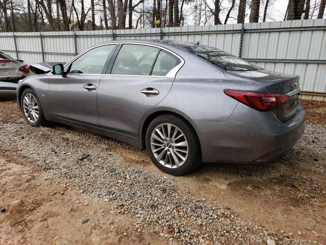 JN1CV7AP0JM240763 - 2018 INFINITI Q50 PURE GRAY photo 2