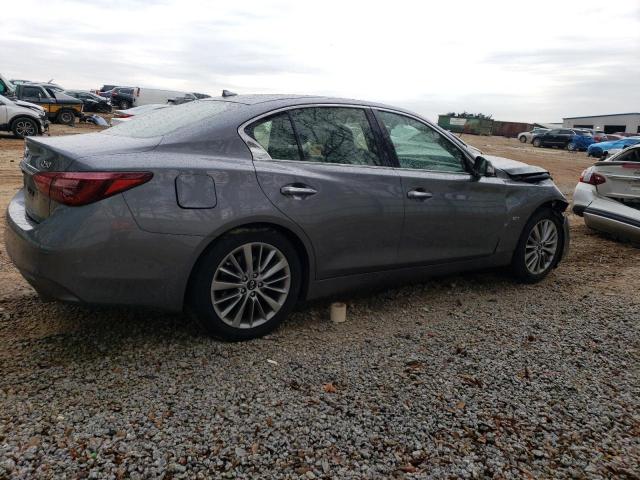 JN1CV7AP0JM240763 - 2018 INFINITI Q50 PURE GRAY photo 3