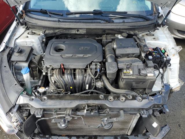 5NPE24AF0KH812589 - 2019 HYUNDAI SONATA SE SILVER photo 11