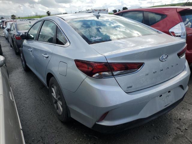 5NPE24AF0KH812589 - 2019 HYUNDAI SONATA SE SILVER photo 2