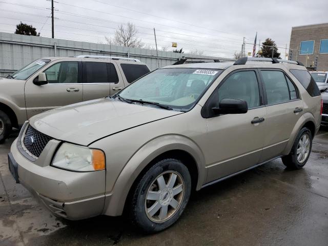 1FMZK01166GA47067 - 2006 FORD FREESTYLE SE GOLD photo 1