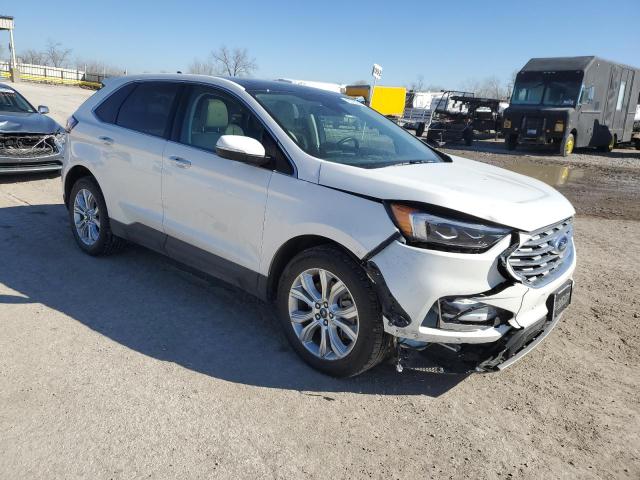 2FMPK4K97MBA28650 - 2021 FORD EDGE TITANIUM WHITE photo 4