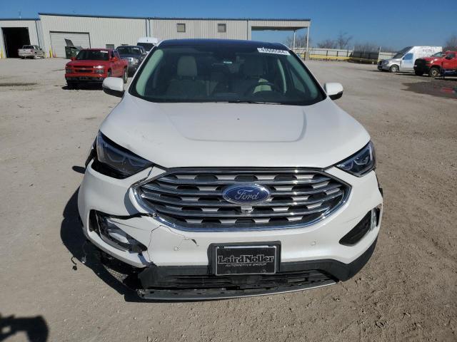 2FMPK4K97MBA28650 - 2021 FORD EDGE TITANIUM WHITE photo 5