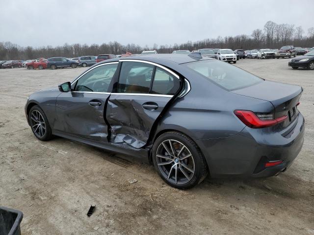 3MW5R7J00M8C09041 - 2021 BMW 330XI Сұр фото 2