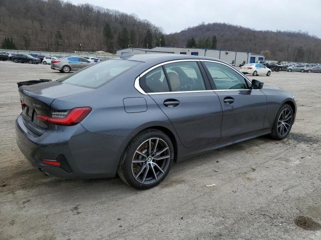 3MW5R7J00M8C09041 - 2021 BMW 330XI Сұр фото 3