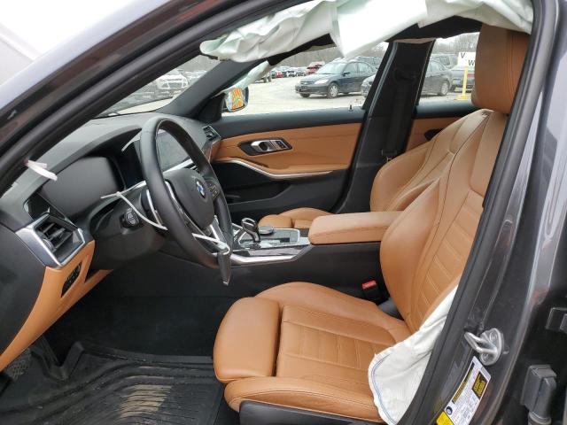 3MW5R7J00M8C09041 - 2021 BMW 330XI Сұр фото 7