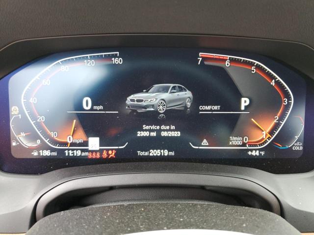 3MW5R7J00M8C09041 - 2021 BMW 330XI Сұр фото 9