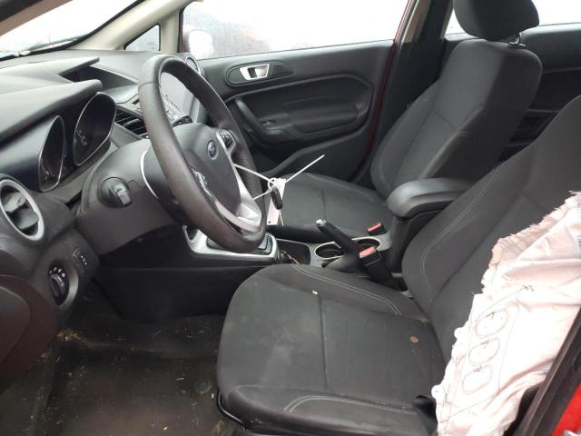 3FADP4BJ4FM208548 - 2015 FORD FIESTA SE RED photo 7