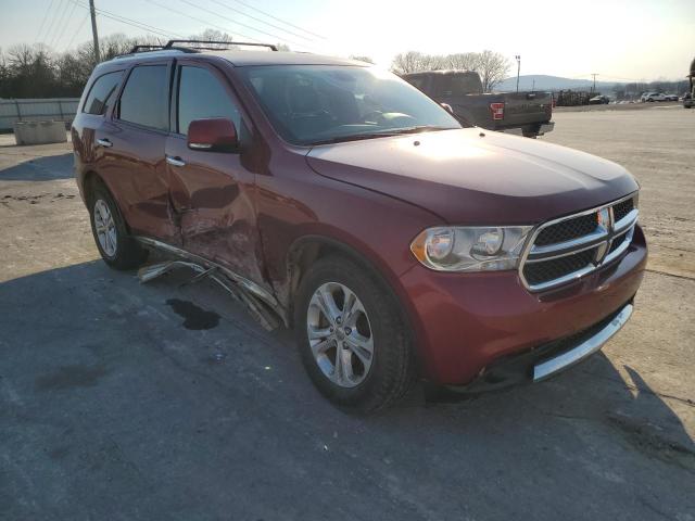 1C4SDJDTXDC614243 - 2013 DODGE DURANGO CREW RED photo 4